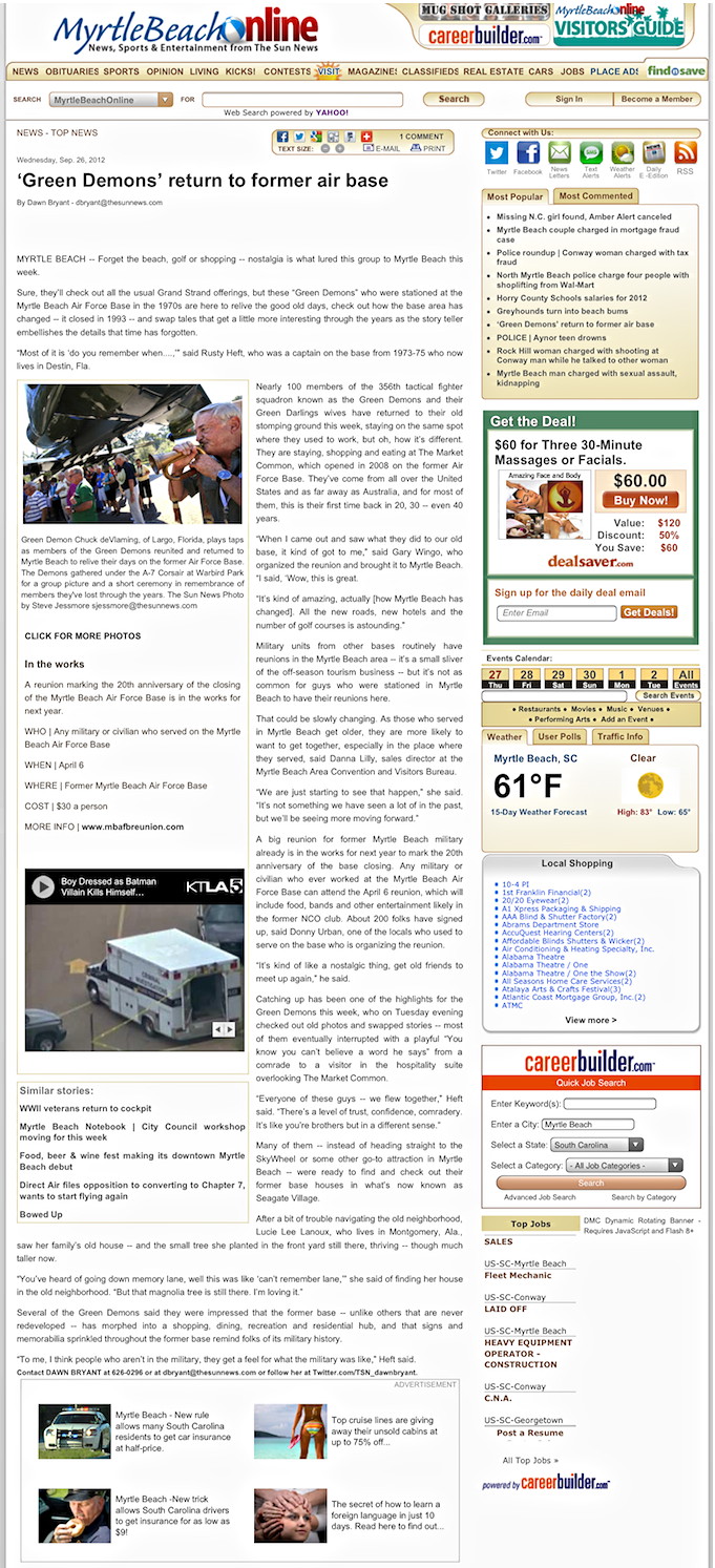 Newspaper article