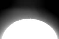 Moon and Earthshine photo