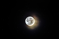 Earthshine photo