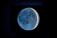 Earthshine photo