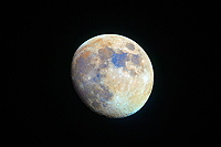 Gibbous Moon photo