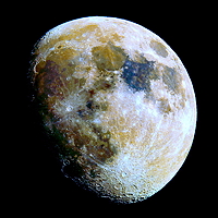 Colorful Moon photo