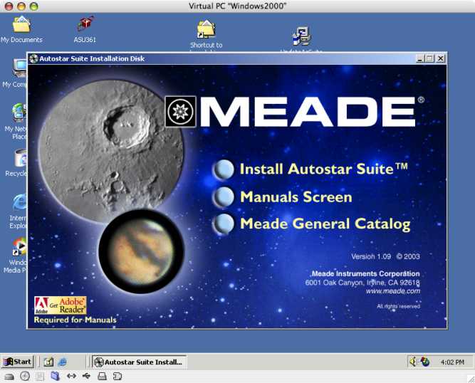Meade Autostar Suite For Mac