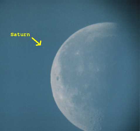 Saturn occultation