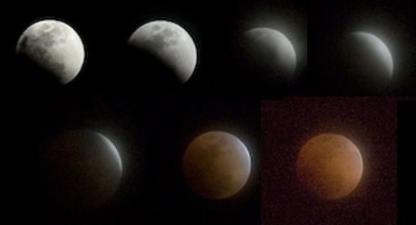 Lunar Eclipse (some clouds)