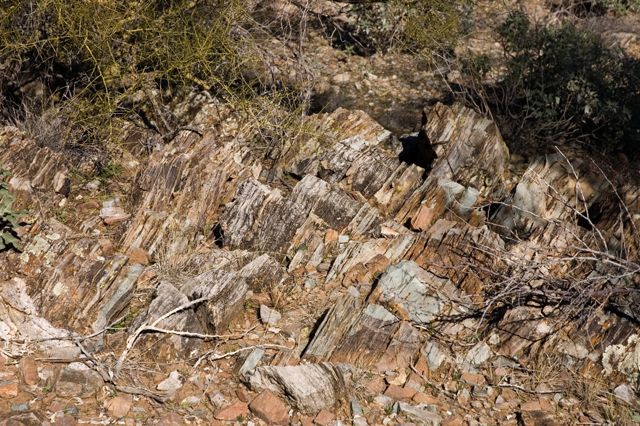 Honeybee Park - Layered Rocks